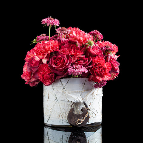 Roses, Carnations & Scabiosa