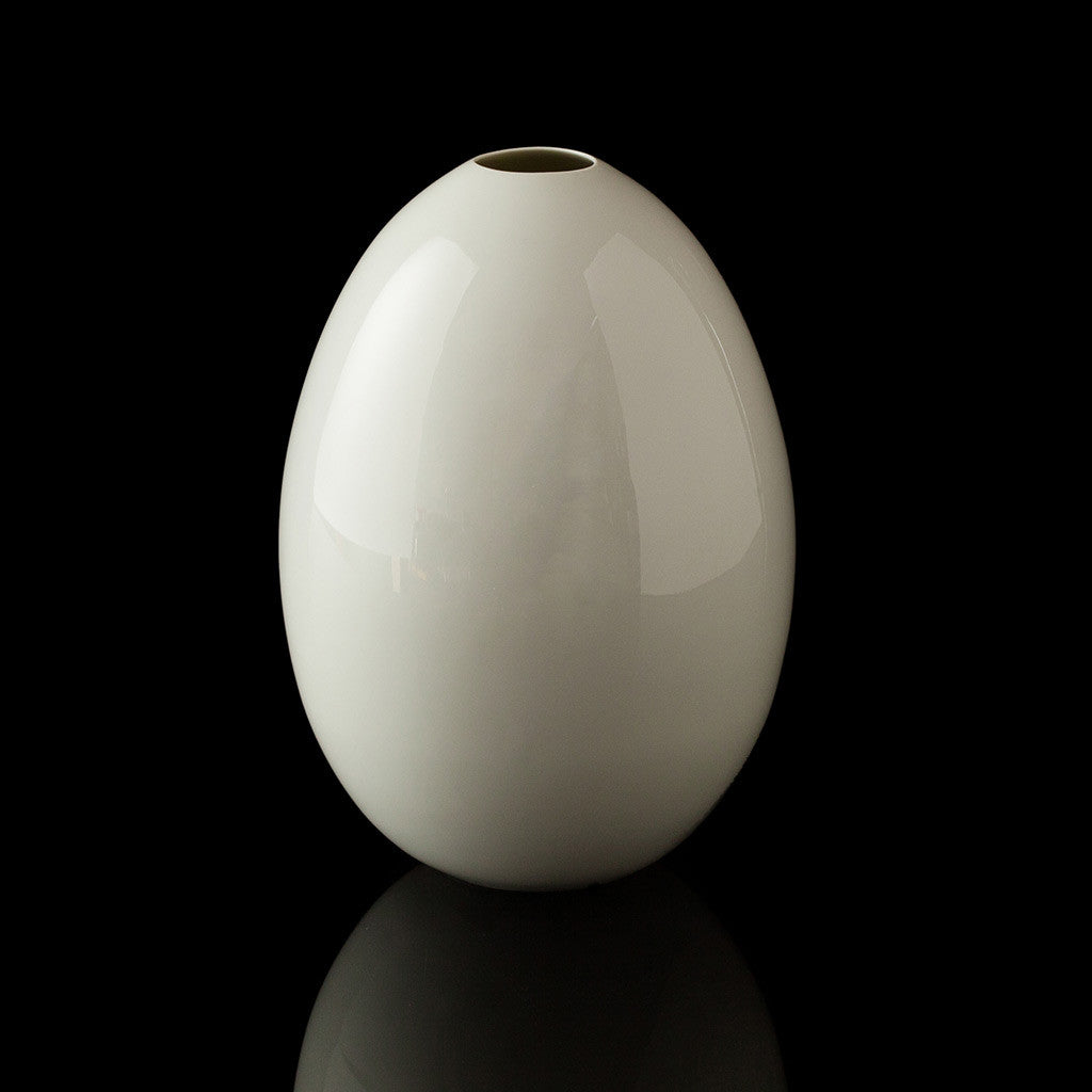 Large Celadon Egg Vase